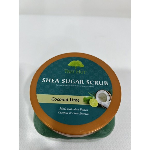 Tree Hut Coconut Lime Shea Sugar Exfoliating and Hydrating Body Scrub, 18 Oz. - Picture 3 of 4